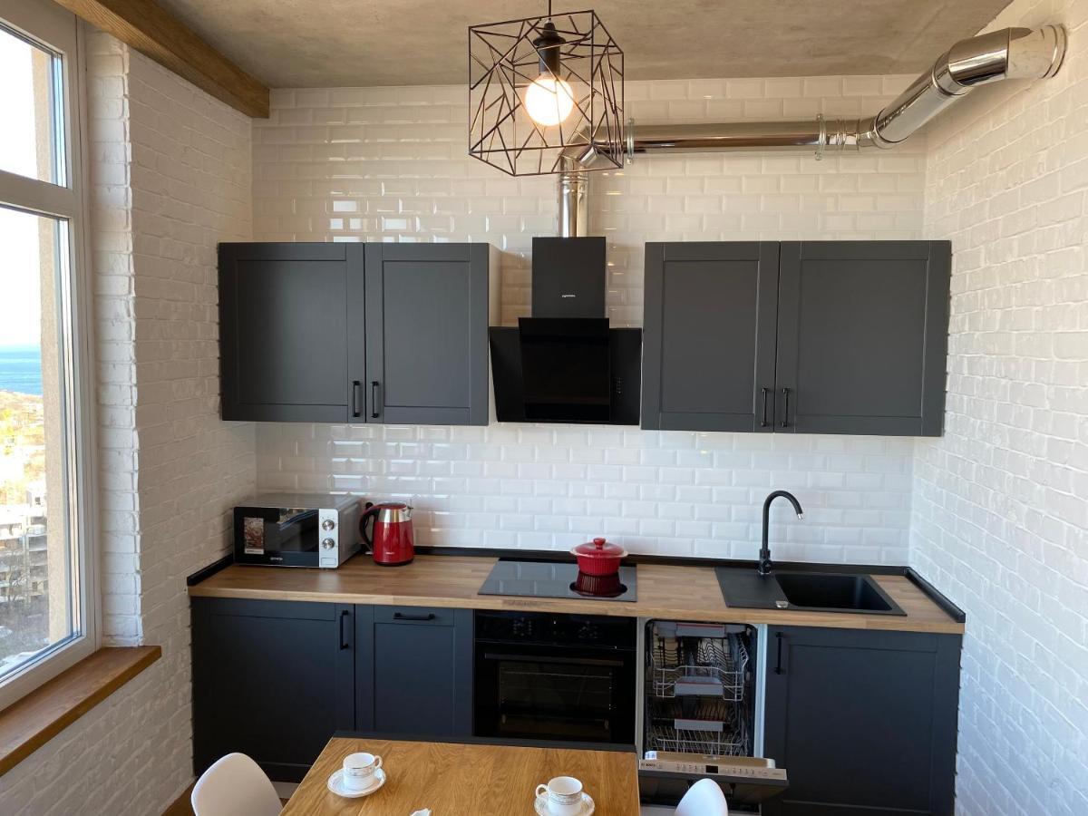 Loft Pearl Of Arcadia Apartments 敖德萨 外观 照片